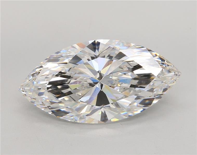13.02ct E VVS2 Rare Carat Ideal Cut Marquise Lab Grown Diamond