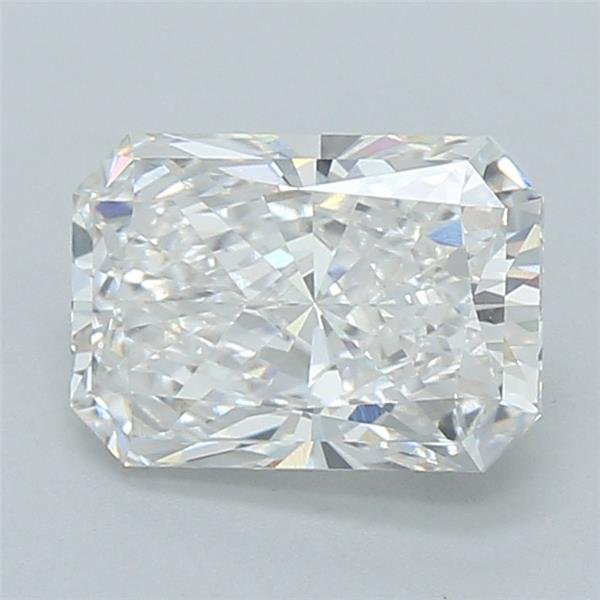 3.04ct G VVS2 Rare Carat Ideal Cut Radiant Lab Grown Diamond