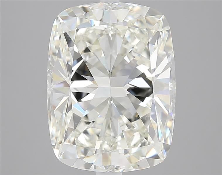 5.04ct J SI1 Very Good Cut Cushion Diamond