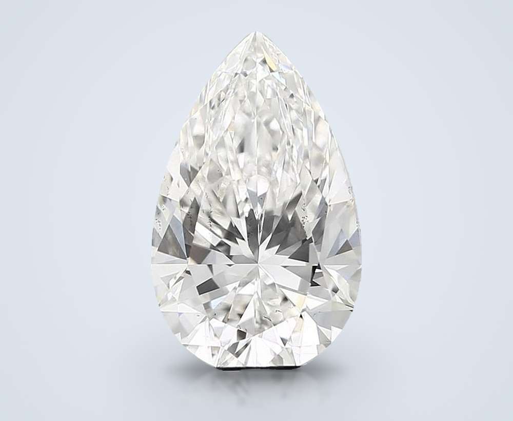 4.61 Carat Pear Lab Diamond