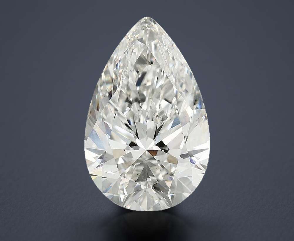 5.91 Carat Pear Lab Diamond