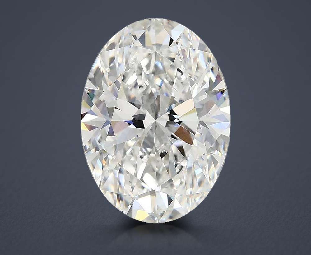 3.67 Carat Oval Lab Diamond
