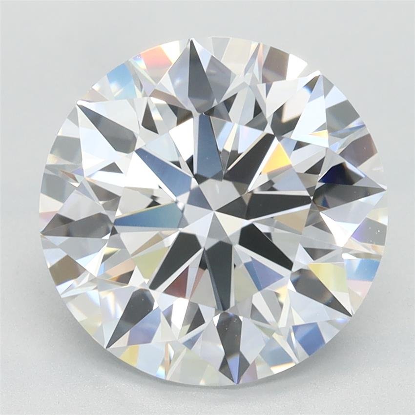 3.47ct E VVS1 Rare Carat Ideal Cut Round Lab Grown Diamond