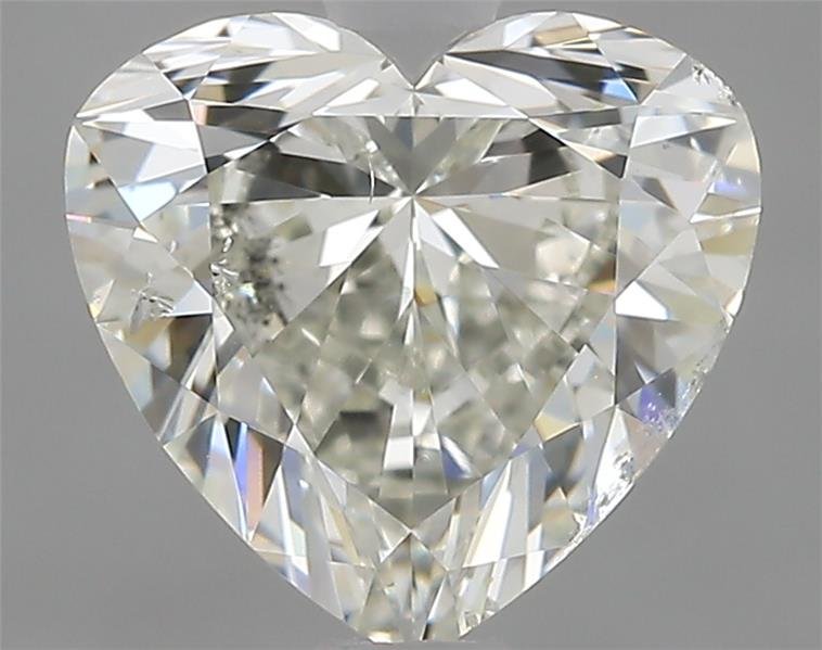 0.94ct K SI2 Rare Carat Ideal Cut Heart Diamond