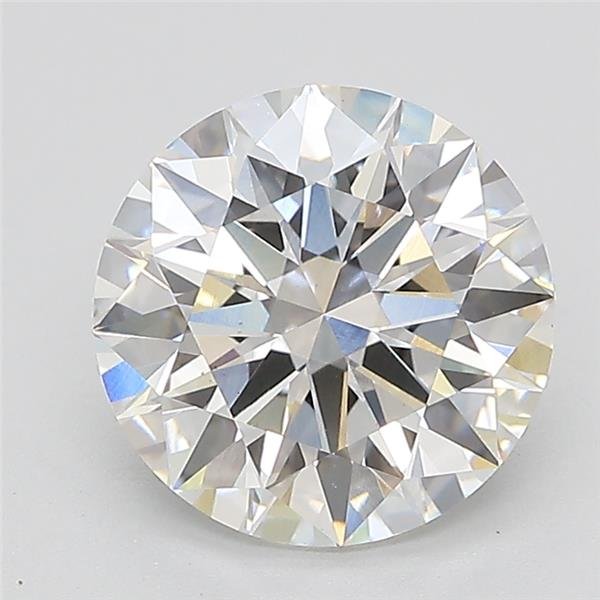 2.56ct E VS1 Rare Carat Ideal Cut Round Lab Grown Diamond