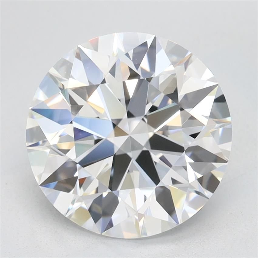 2.52ct D VVS1 Rare Carat Ideal Cut Round Lab Grown Diamond