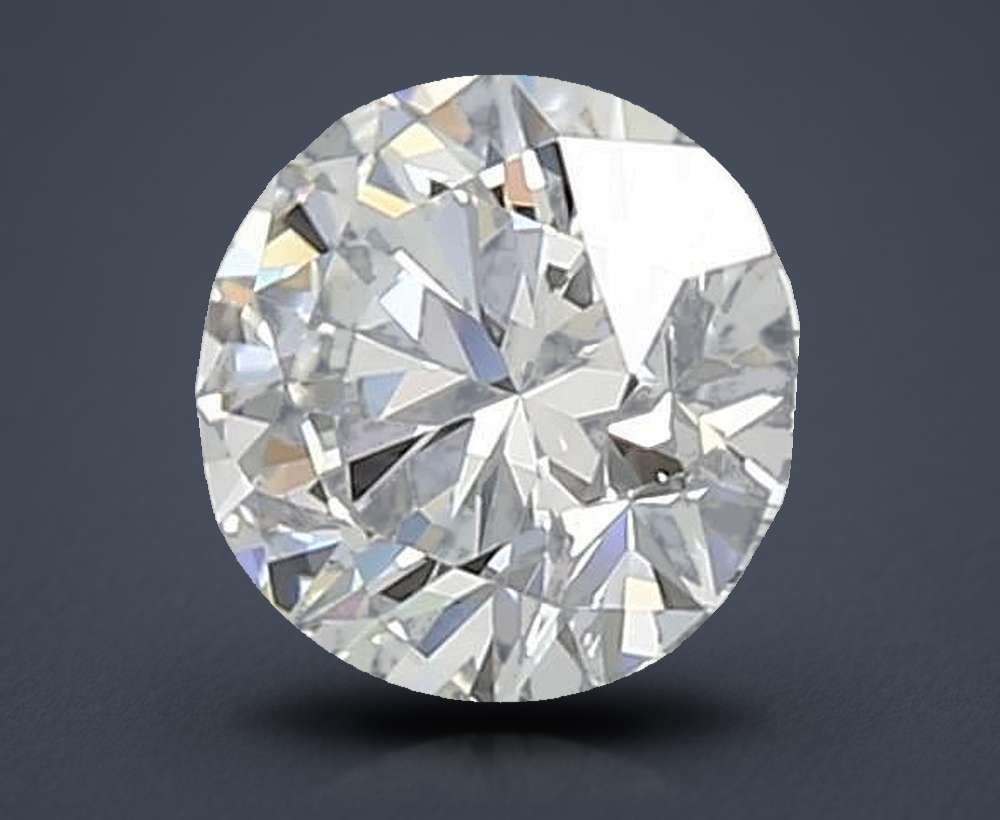 0.72 Carat Round Lab Diamond