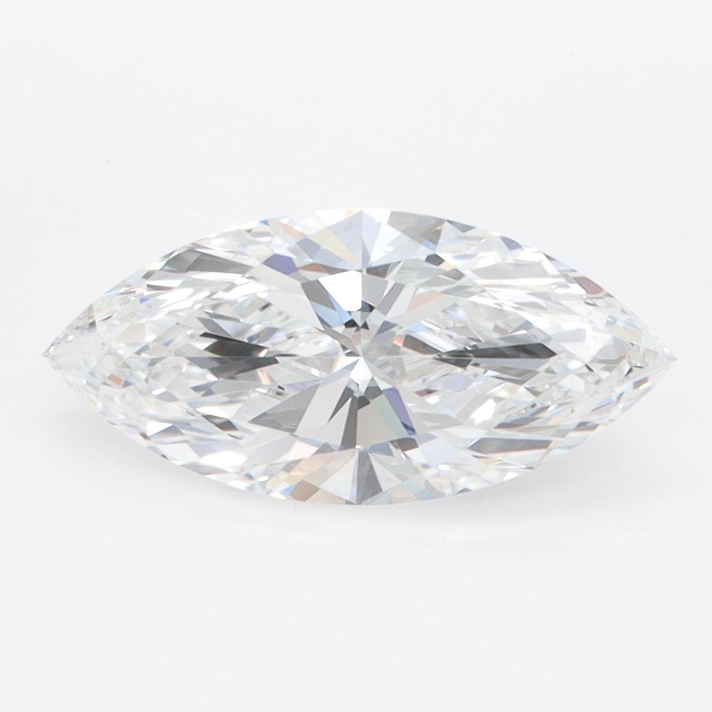 1.44ct D VVS2 Rare Carat Ideal Cut Marquise Lab Grown Diamond