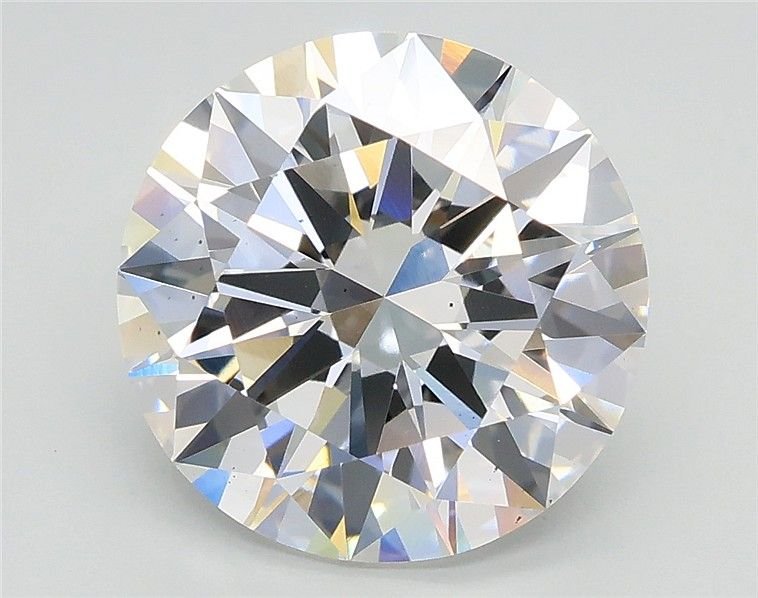 4.02ct E VS2 Excellent Cut Round Lab Grown Diamond