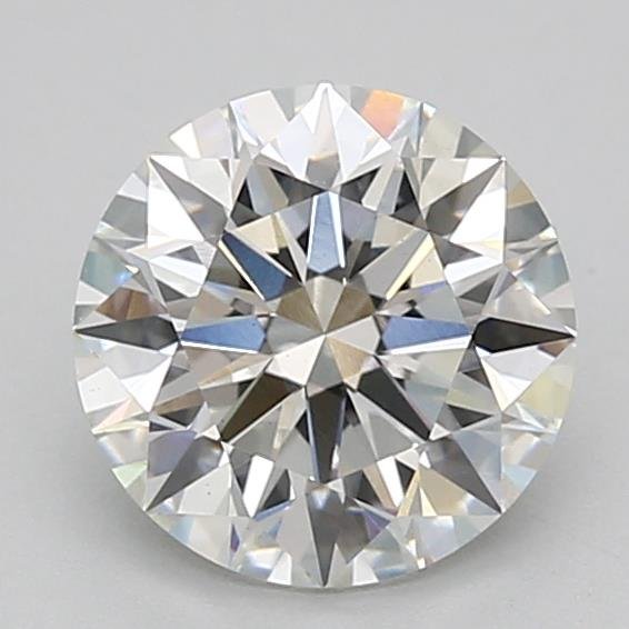 2.03ct F VVS2 Rare Carat Ideal Cut Round Lab Grown Diamond