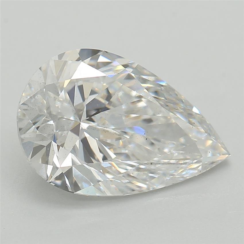 1.53ct D SI1 Rare Carat Ideal Cut Pear Lab Grown Diamond