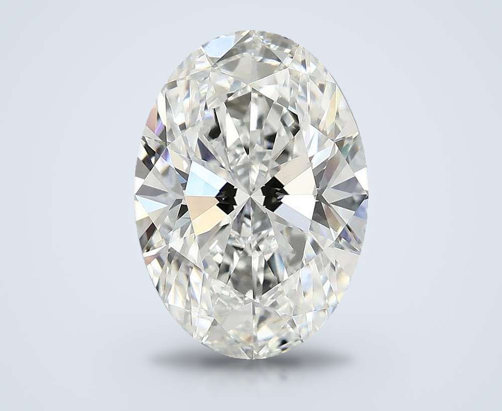 3.91 Carat Oval Lab Diamond