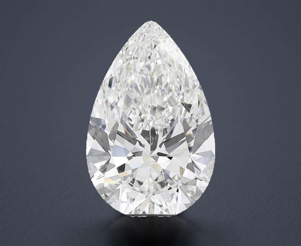 6.10 Carat Pear Lab Diamond