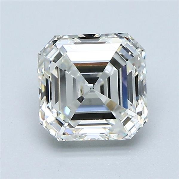 1.23ct I VS2 Rare Carat Ideal Cut Asscher Diamond