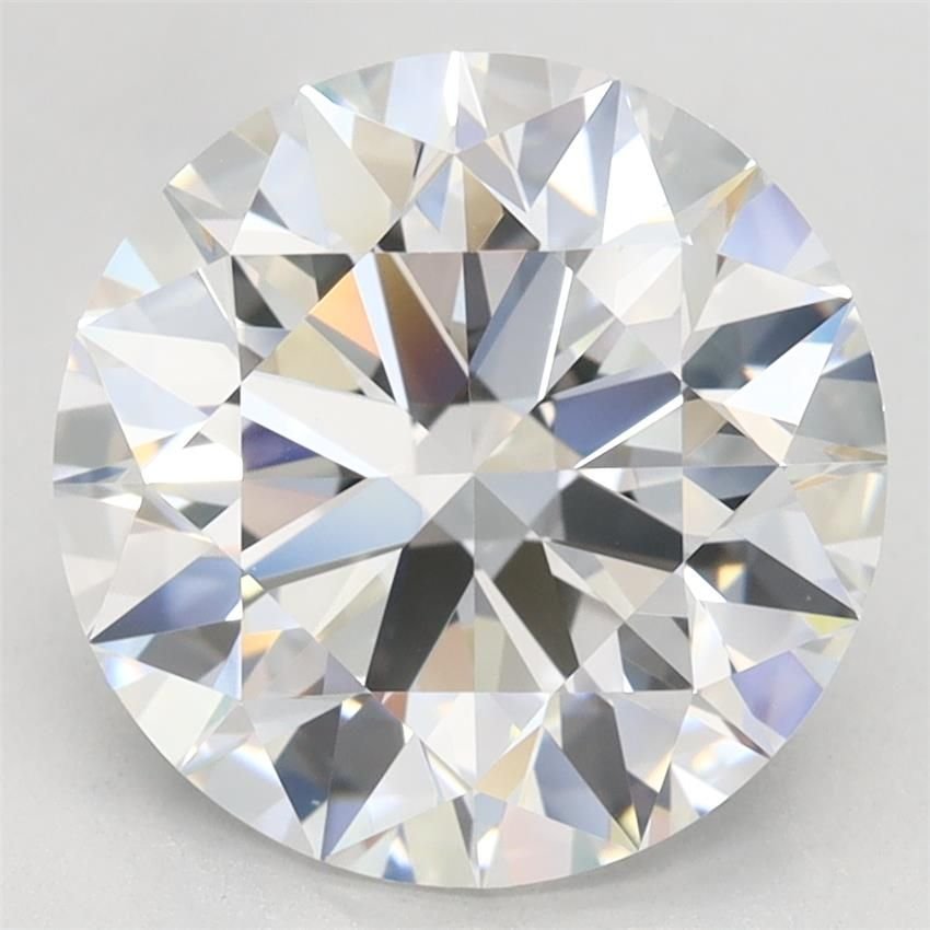 3.78ct E VVS2 Rare Carat Ideal Cut Round Lab Grown Diamond