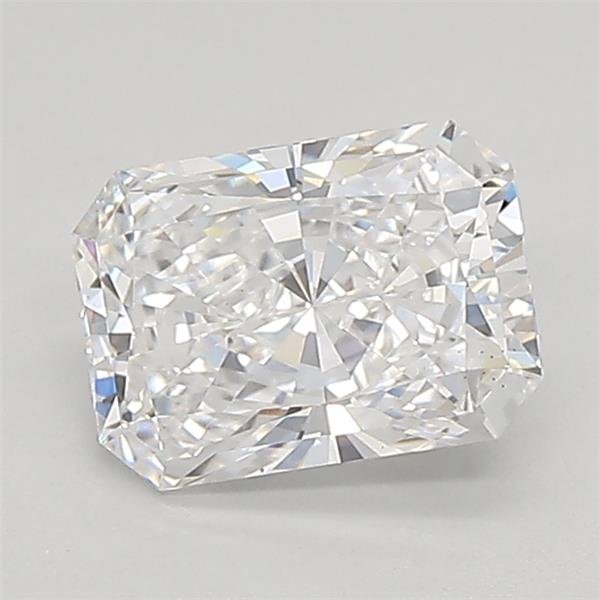 1.07ct D VS1 Rare Carat Ideal Cut Radiant Lab Grown Diamond