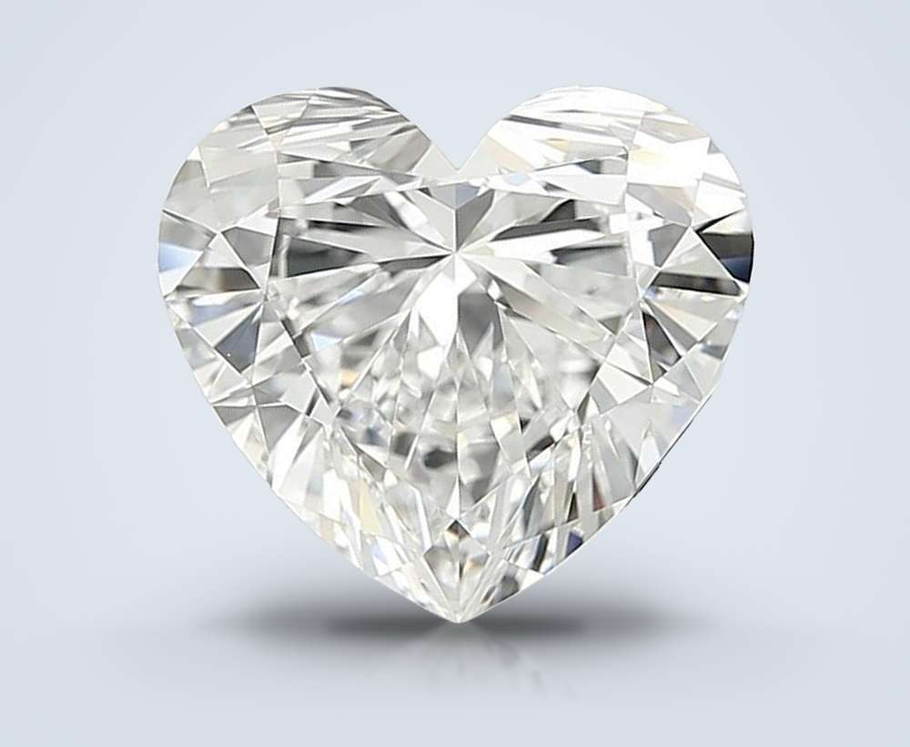 4.00 Carat Heart Lab Diamond
