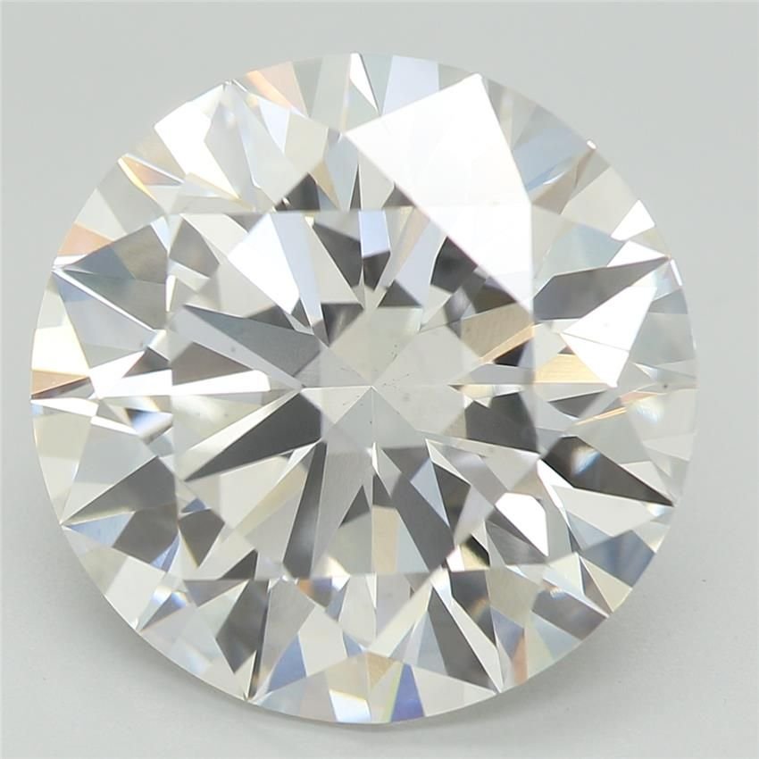6.05ct E VS1 Rare Carat Ideal Cut Round Lab Grown Diamond