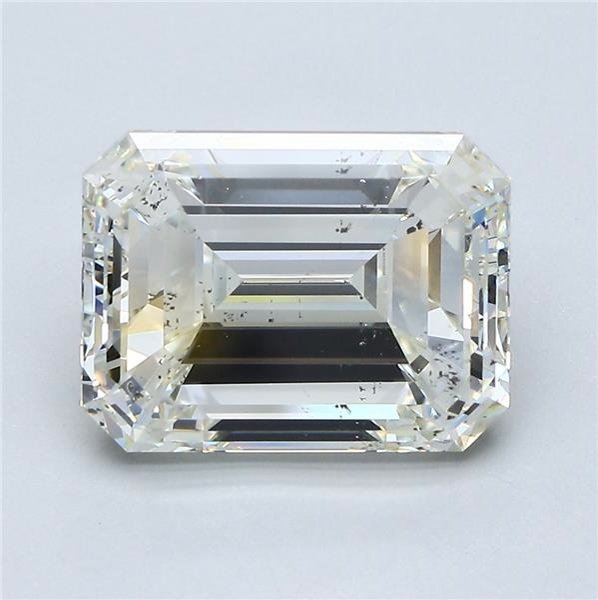 5.01ct K SI1 Very Good Cut Emerald Diamond