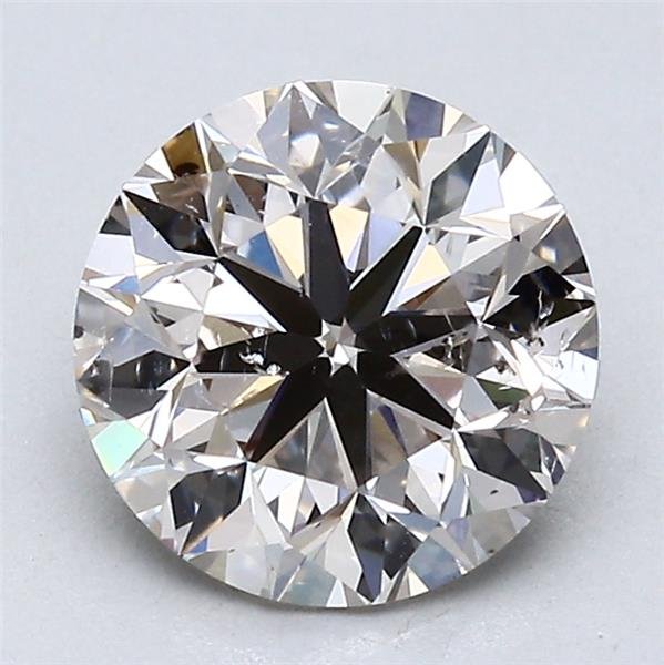 2.02ct K SI2 Very Good Cut Round Diamond