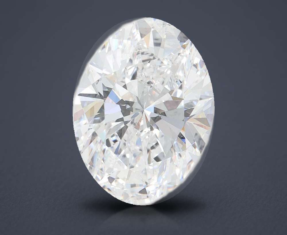3.32 Carat Oval Lab Diamond
