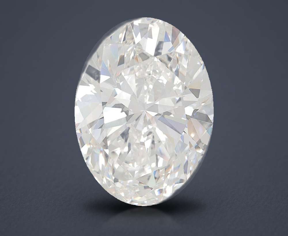 6.32 Carat Oval Lab Diamond
