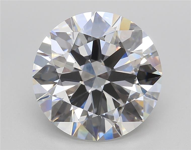 6.02ct E VVS2 Rare Carat Ideal Cut Round Lab Grown Diamond