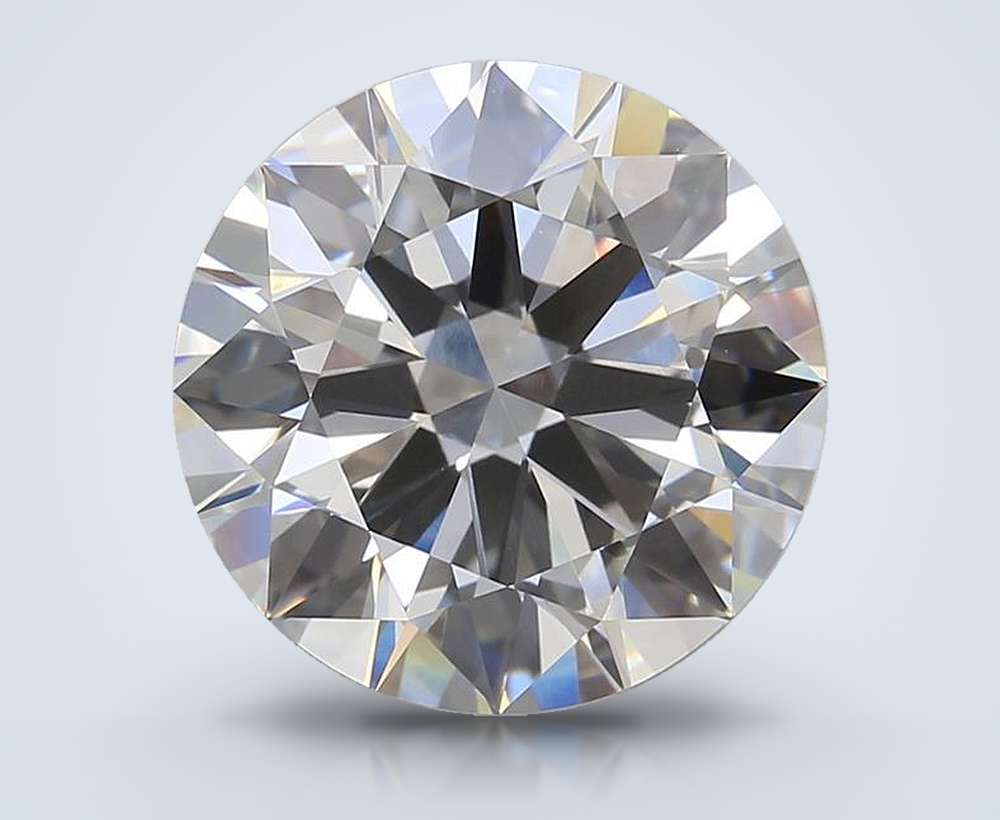 6.02 Carat Round Lab Diamond