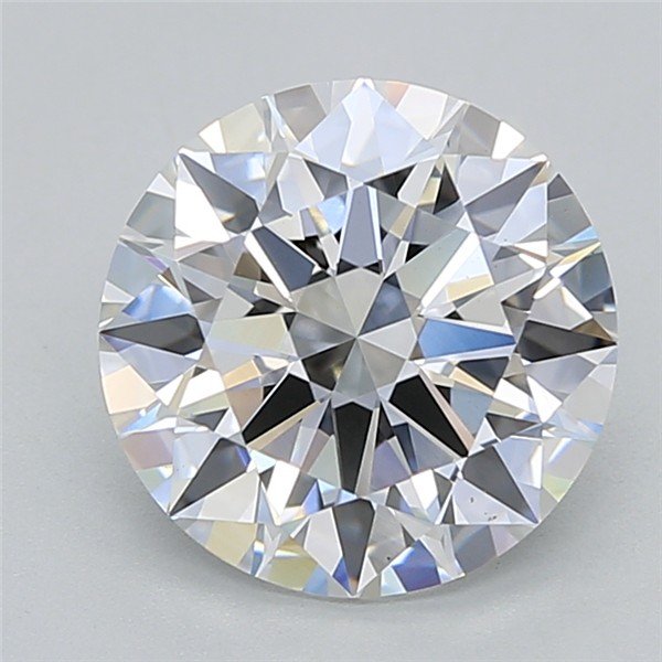 2.51ct E VS1 Rare Carat Ideal Cut Round Lab Grown Diamond