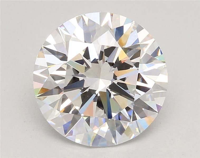 3.91ct D VS1 Rare Carat Ideal Cut Round Lab Grown Diamond