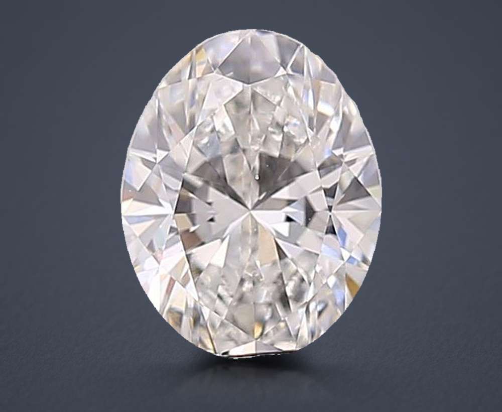 1.60 Carat Oval Lab Diamond