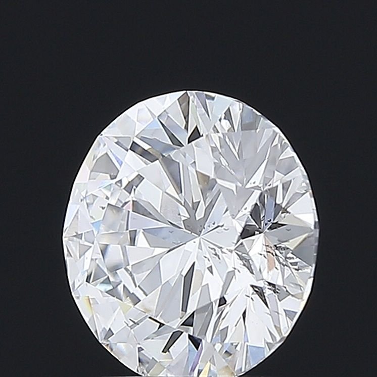 3.00ct D SI2 Rare Carat Ideal Cut Round Lab Grown Diamond