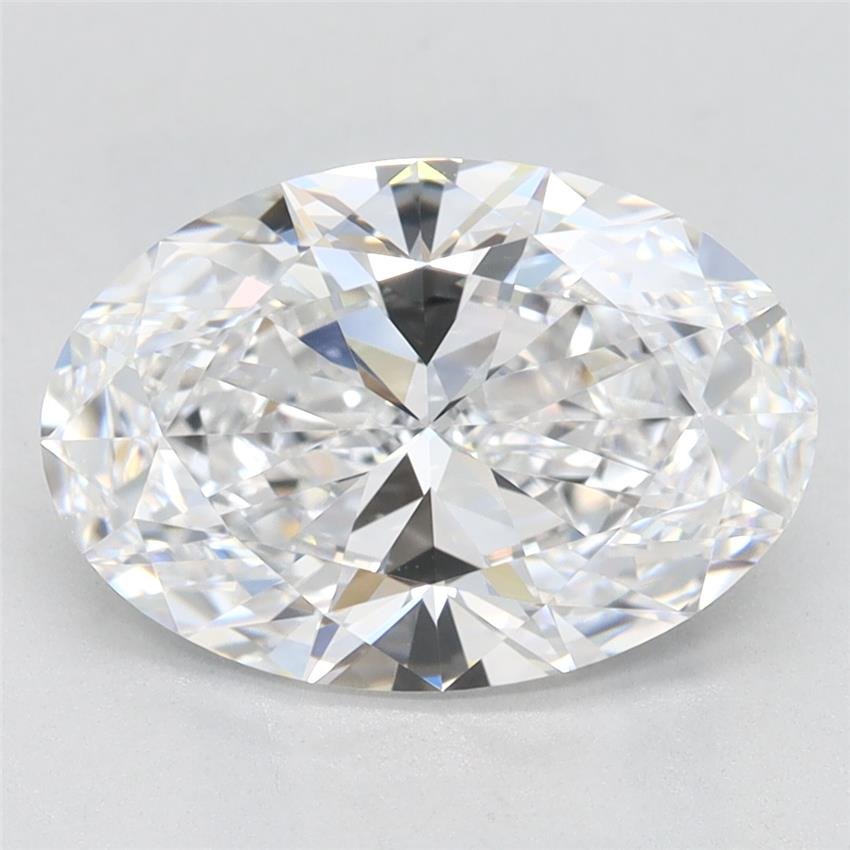 2.57ct D VVS1 Rare Carat Ideal Cut Oval Lab Grown Diamond