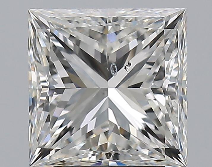 3.30ct G SI2 Rare Carat Ideal Cut Princess Diamond