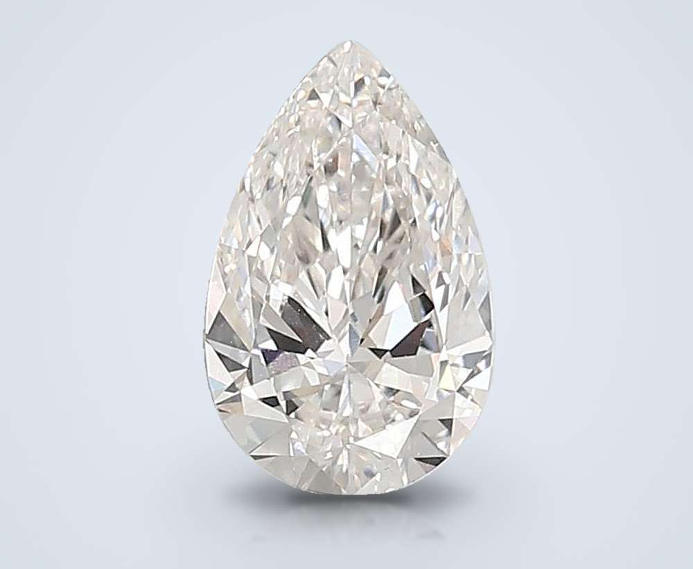 3.04 Carat Pear Lab Diamond