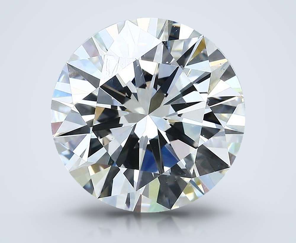 5.07 Carat Round Natural Diamond
