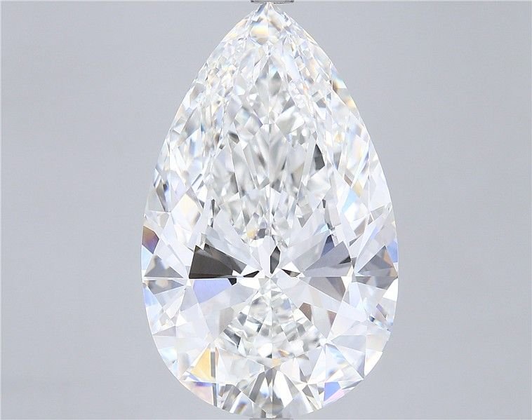 10.58ct F VVS2 Rare Carat Ideal Cut Pear Lab Grown Diamond