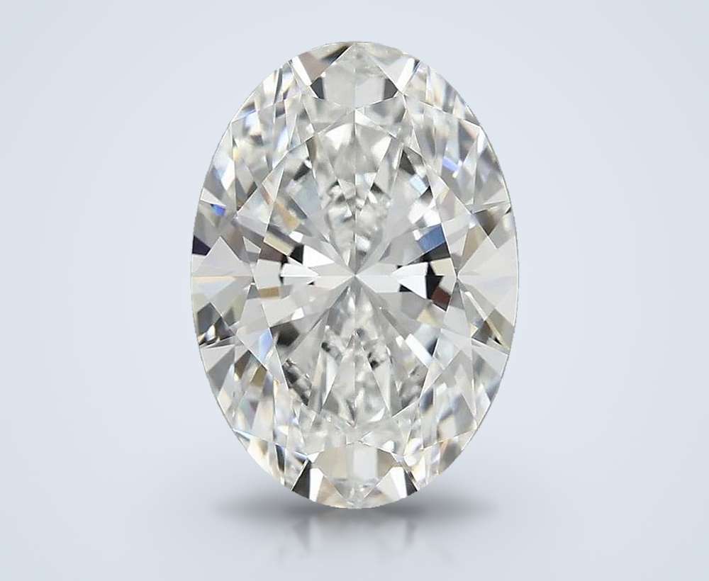 2.84 Carat Oval Lab Diamond