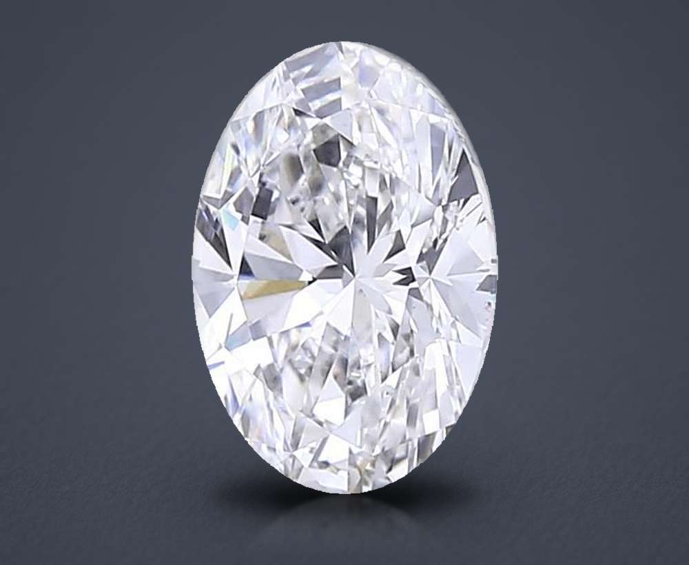 1.72 Carat Oval Lab Diamond