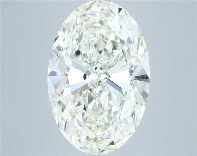 7.02ct K VVS1 Rare Carat Ideal Cut Oval Diamond