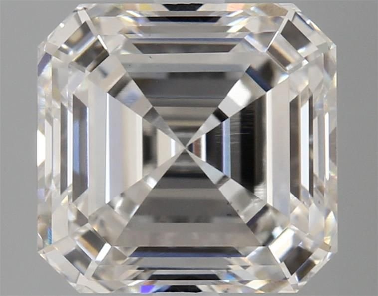 2.97ct F VS1 Excellent Cut Asscher Lab Grown Diamond