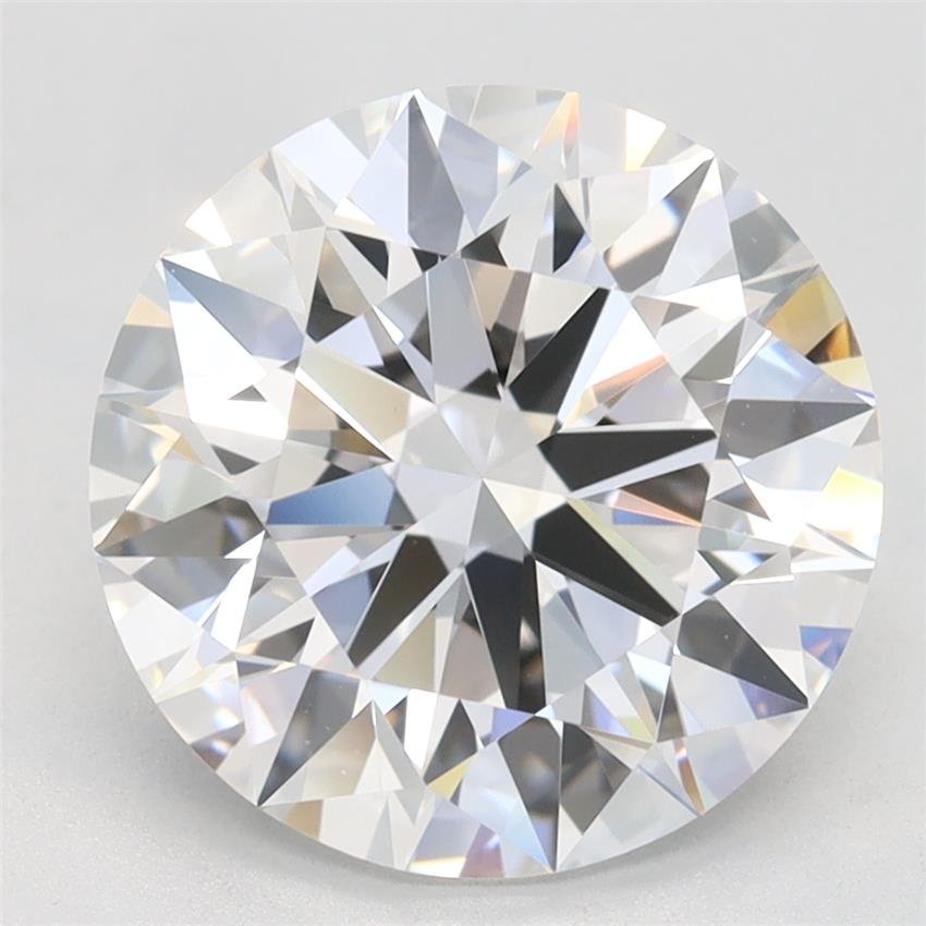 3.69ct D VVS1 Rare Carat Ideal Cut Round Lab Grown Diamond
