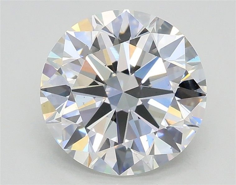 2.01ct F VS2 Very Good Cut Round Lab Grown Diamond