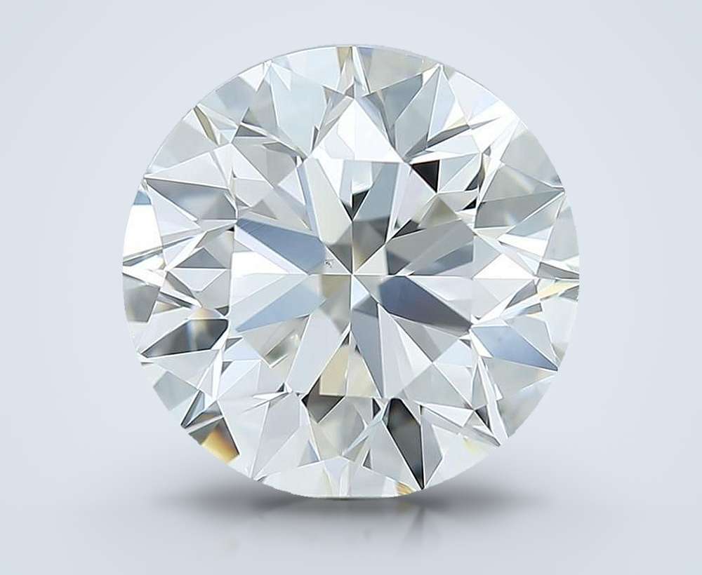 4.00 Carat Round Natural Diamond
