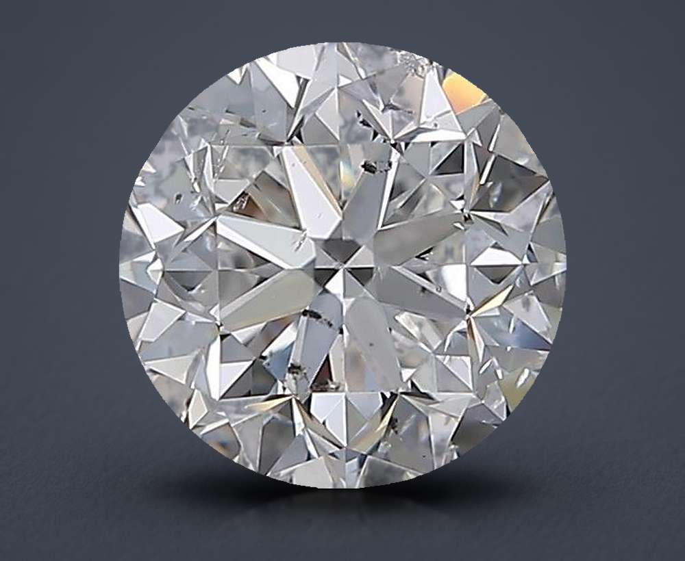 2.01 Carat Round Natural Diamond