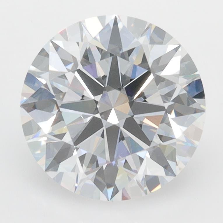 2.57ct D VVS1 Rare Carat Ideal Cut Round Lab Grown Diamond