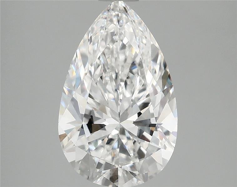 3.00 Carat Pear Lab Diamond