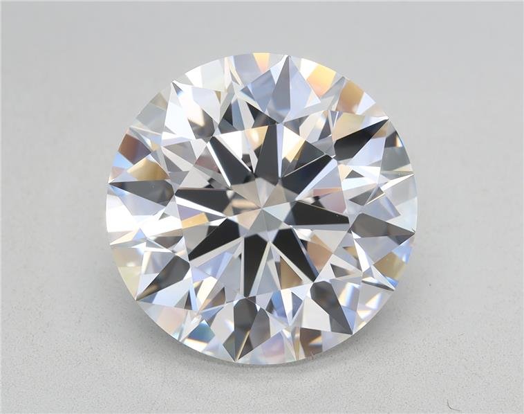 5.76ct E VVS1 Rare Carat Ideal Cut Round Lab Grown Diamond