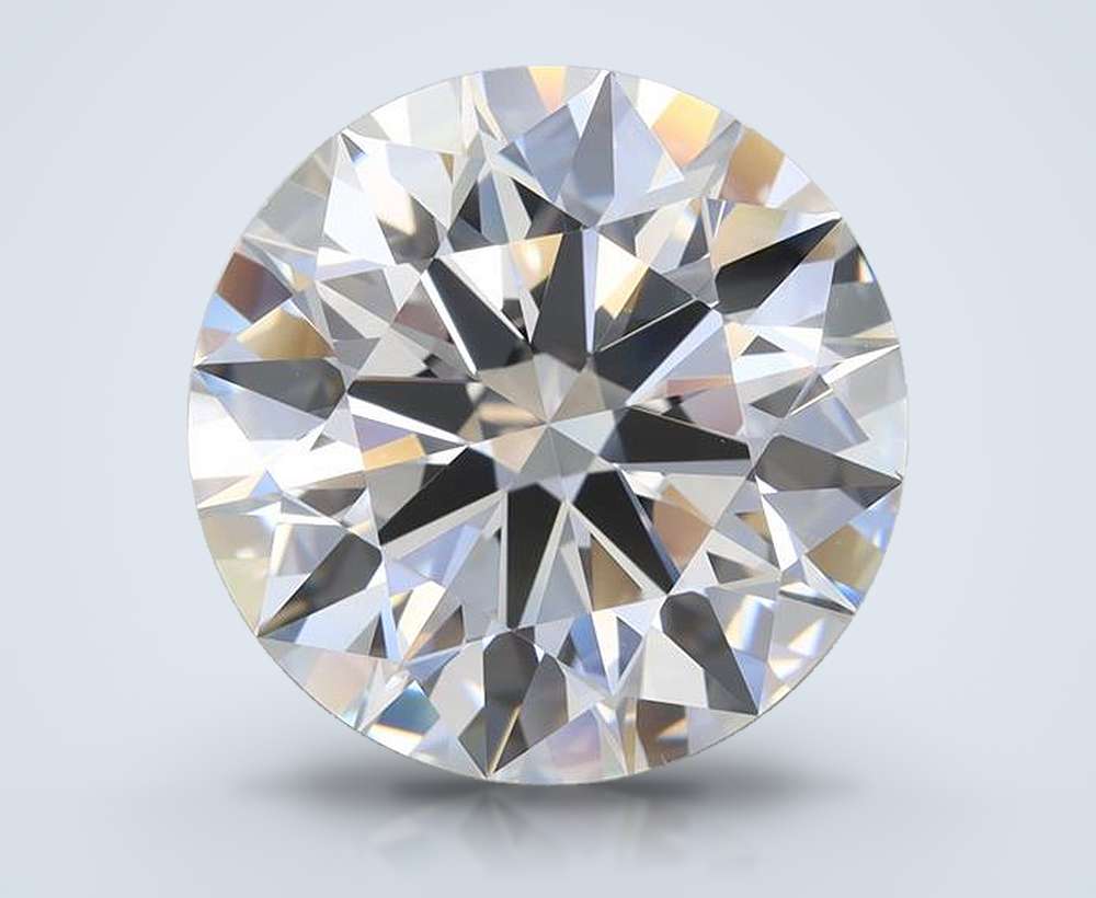 5.76 Carat Round Lab Diamond