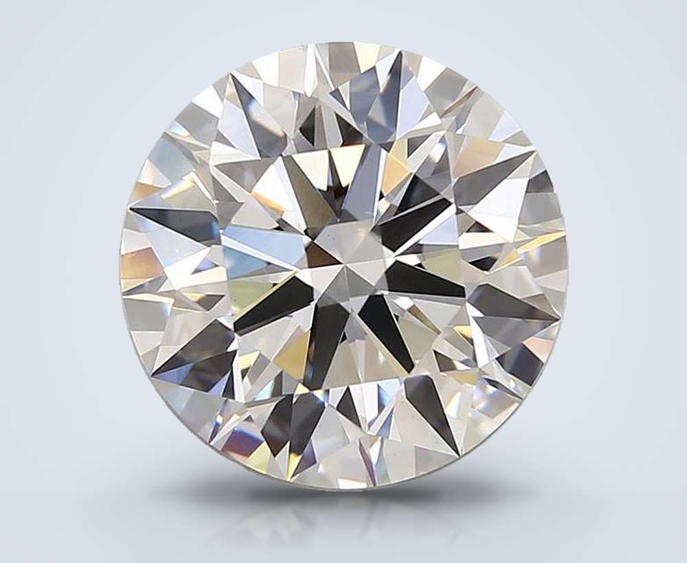 4.16 Carat Round Lab Diamond